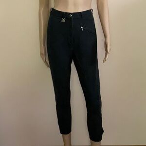 Georg Schumacher Full Leather Seat Breeches Cotton Spandex 26